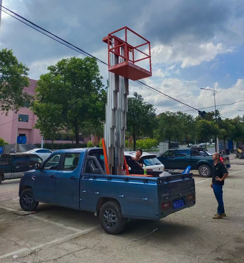 通辽车载铝合金式高空作业车